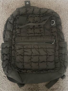 Target Men’s Quilted Puffer Backpack - Black